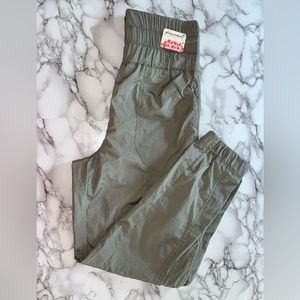 Free People The Way Home Joggers Classic lightweight with thumbholes at sleeves.